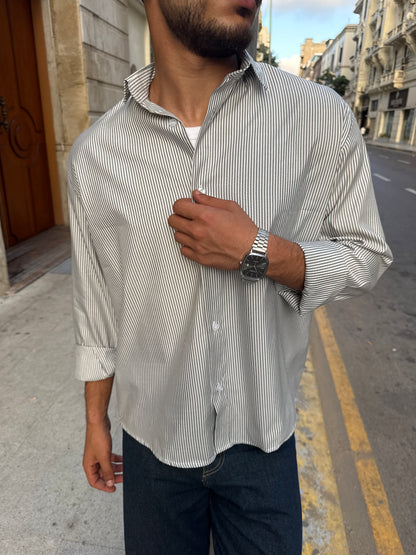 Striped Grey shirt